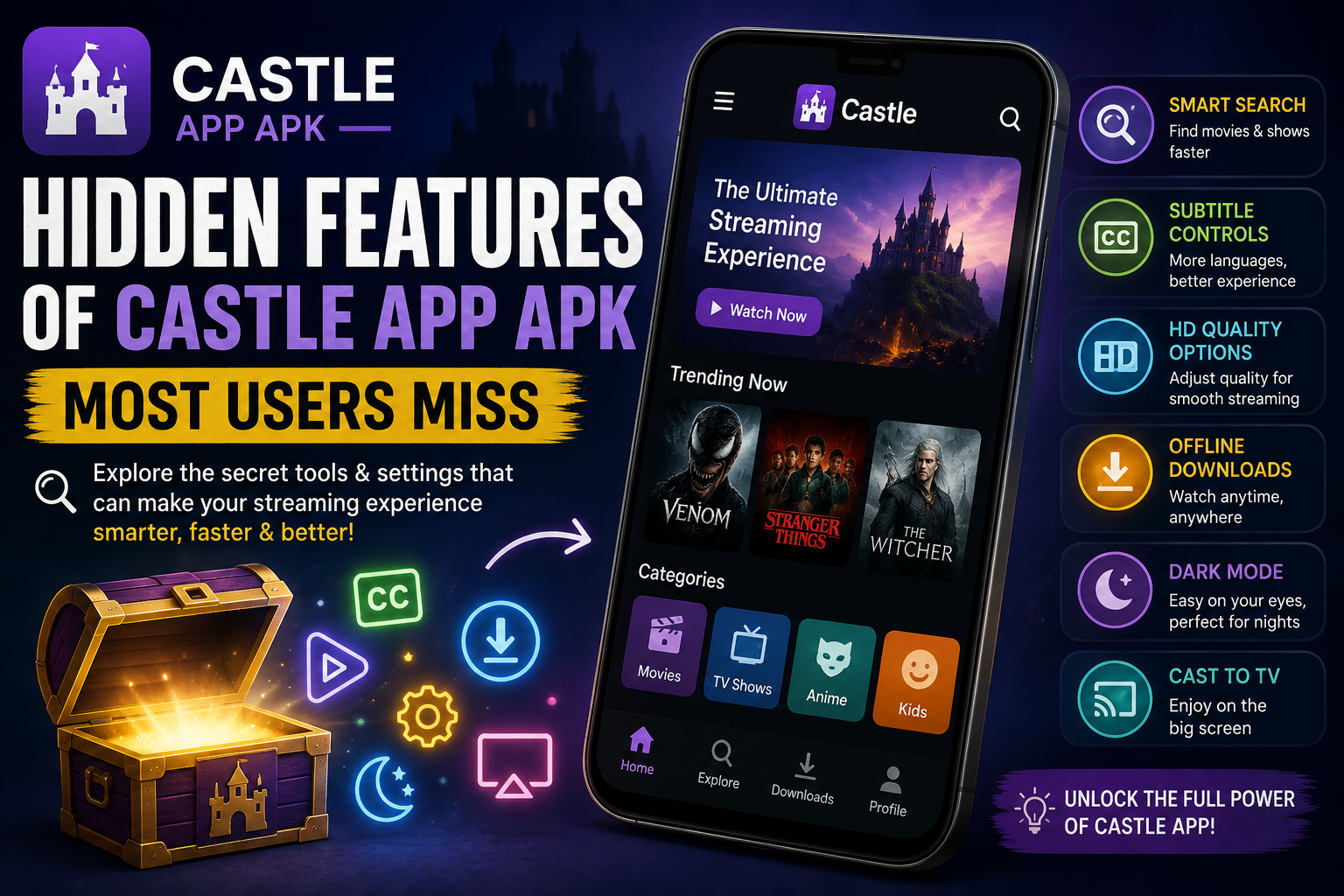 Hidden Features of Castle App APK Most Users Miss
